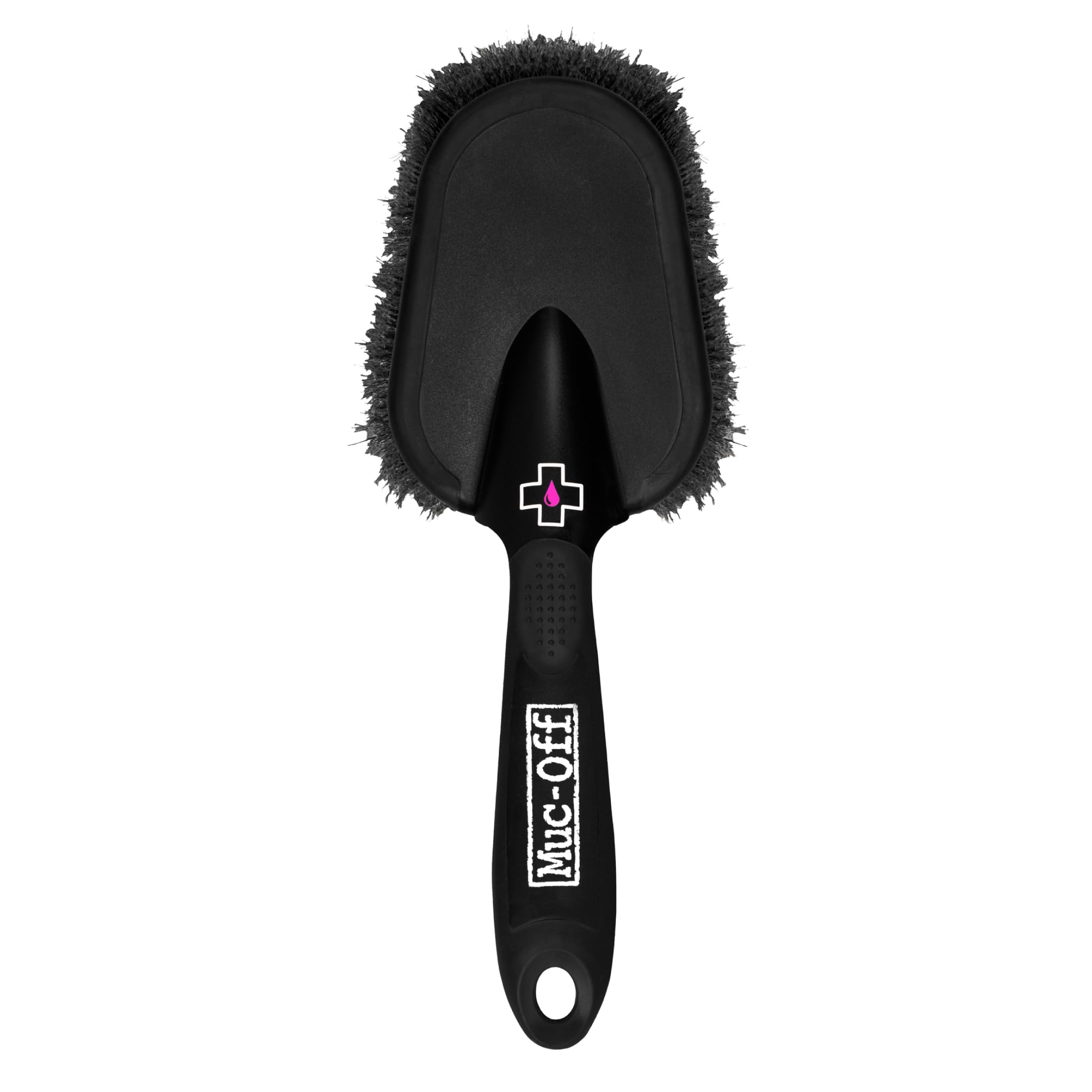 Muc-Off Soft Washing Brush - All Over Cleaning Brush with Soft Bristles and Impact Resistant Handle - Rubber Edges for Maximum Protection