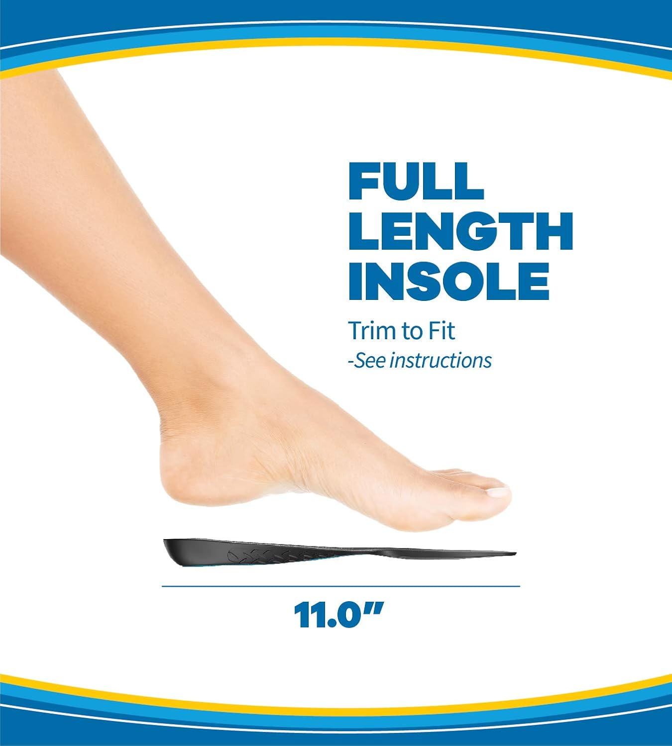 Dr. Scholl's WORK Insoles // All-Day Shock Absorption and Reinforced Arch Support that Fits in Work Boots and More (for Women's 6-10): Health & Personal Care