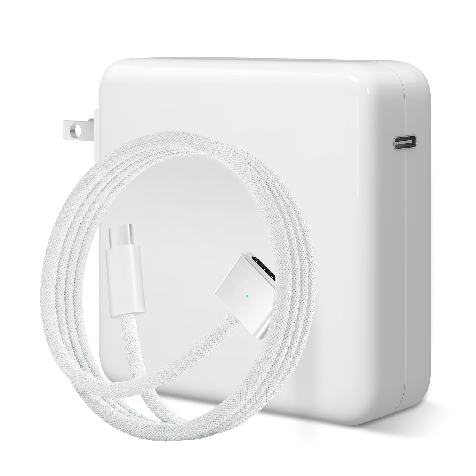 70W Charger for Mac Book Air 15 13 Inch Mac Book Pro14 Inch M4 M3 M2 M1 2025 2024 2023 2022 2021,USB-C to Mag 3 Power Adapter,Include 6.6ft 5A USB-C to Mag 3 Cable