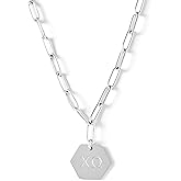 Sorority Shop Chi Omega Necklace- Silver Plated Paperclip Necklace, Long-Lasting Chi Omega Gifts for Women