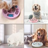 SUOXU Puzzle Feeder Toy for Dogs Pink 24cm Interactive Treat Dispenser view 7