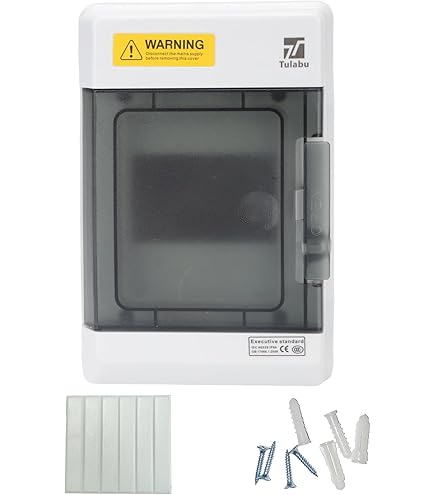 KERWINN 2 Way Distribution Protection Box,ABS/PC Alloy Plastic