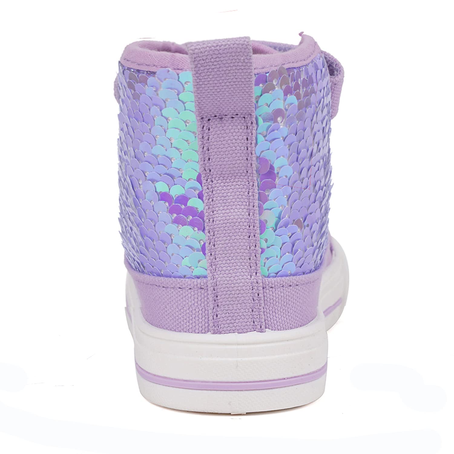 Toandon Kids Adorable Fashion High Top Casual Canvas Sneakers