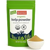 Ocean&rsquo;s Balance Wildcrafted Kelp Powder from Maine | 70+ Minerals | 16 oz