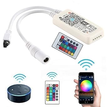 Barra de luz LED, Led Strip Controller RGB con IC, RF Strip Strip