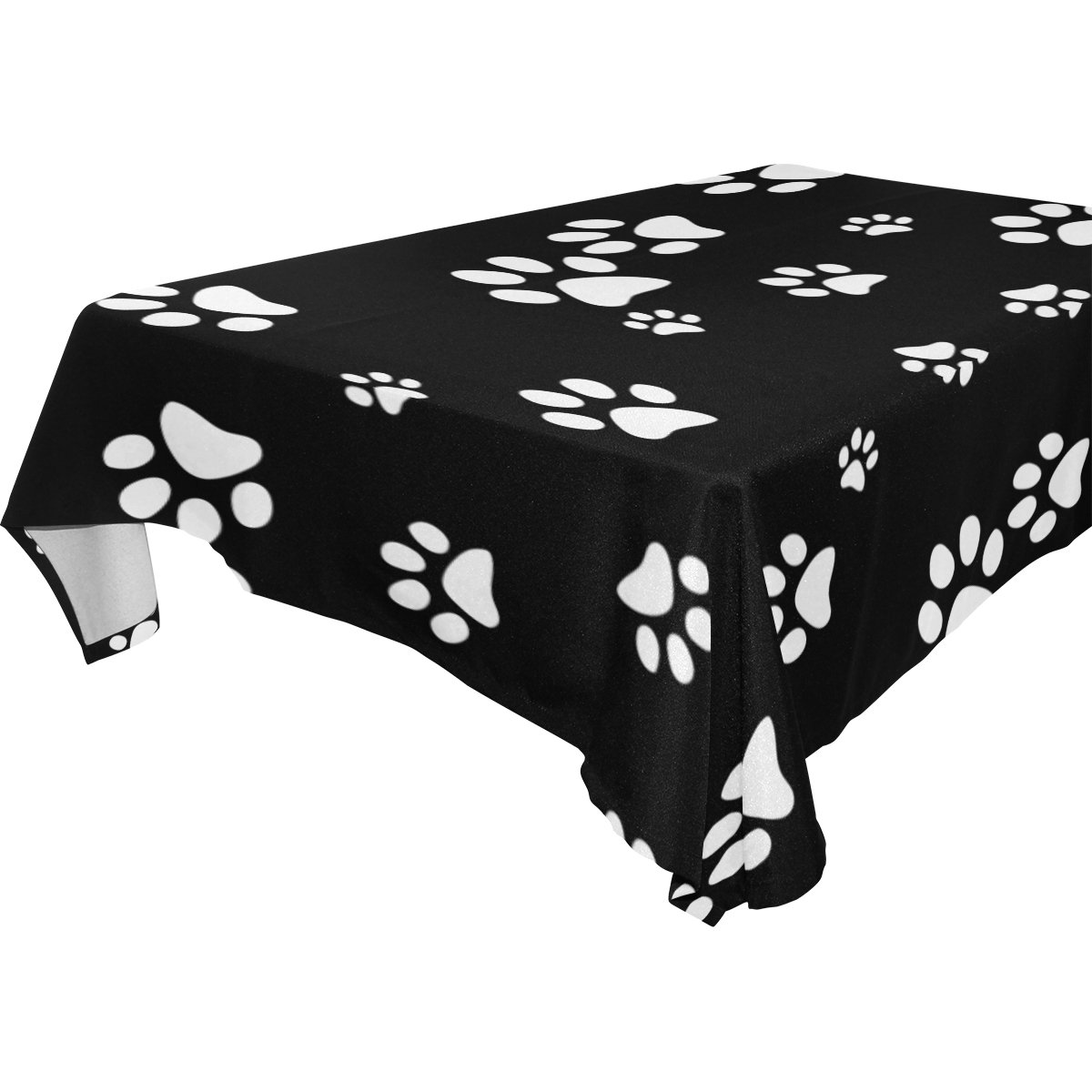 Best paw print table cloth