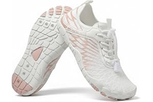 Women's Hiking Barefoot Shoes, Breathable & Lightweight Mesh Walking Sneakers, Non-Slip Water Shoes Outdoor Footwear