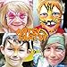 Artsy Fartsy Face Paint Kit for Kids | Professional 16 Color Mega Palette | Best Body Face Painting Kits | 3 Brushes, 3 Applicators, Glitter, 50 Stencils, Durable Case | FDA Compliant Non Toxic