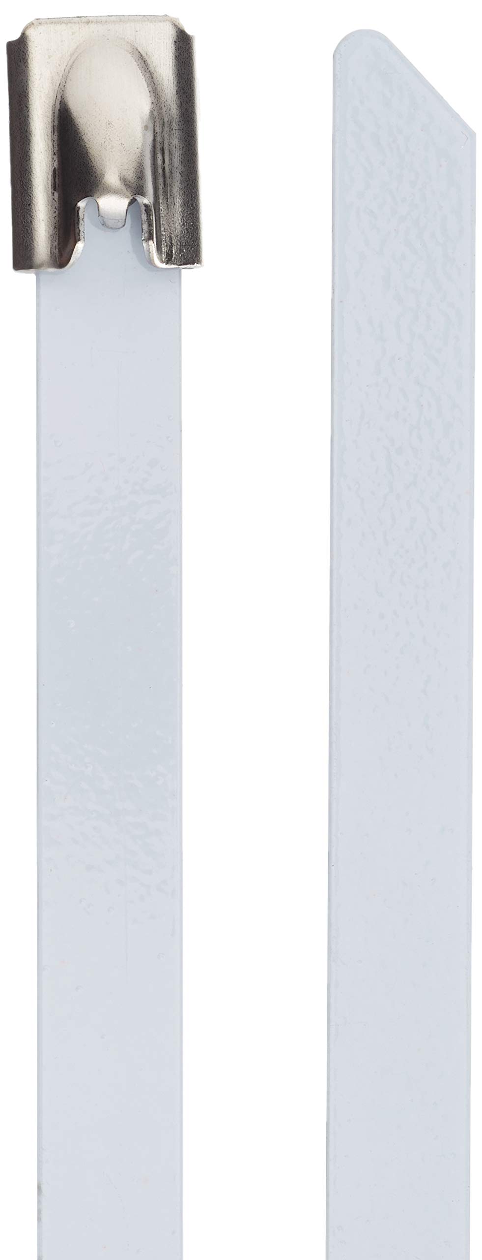 DeLock Stainless Steel Cable Ties L 200 x W 7.9 mm White Pack of 10