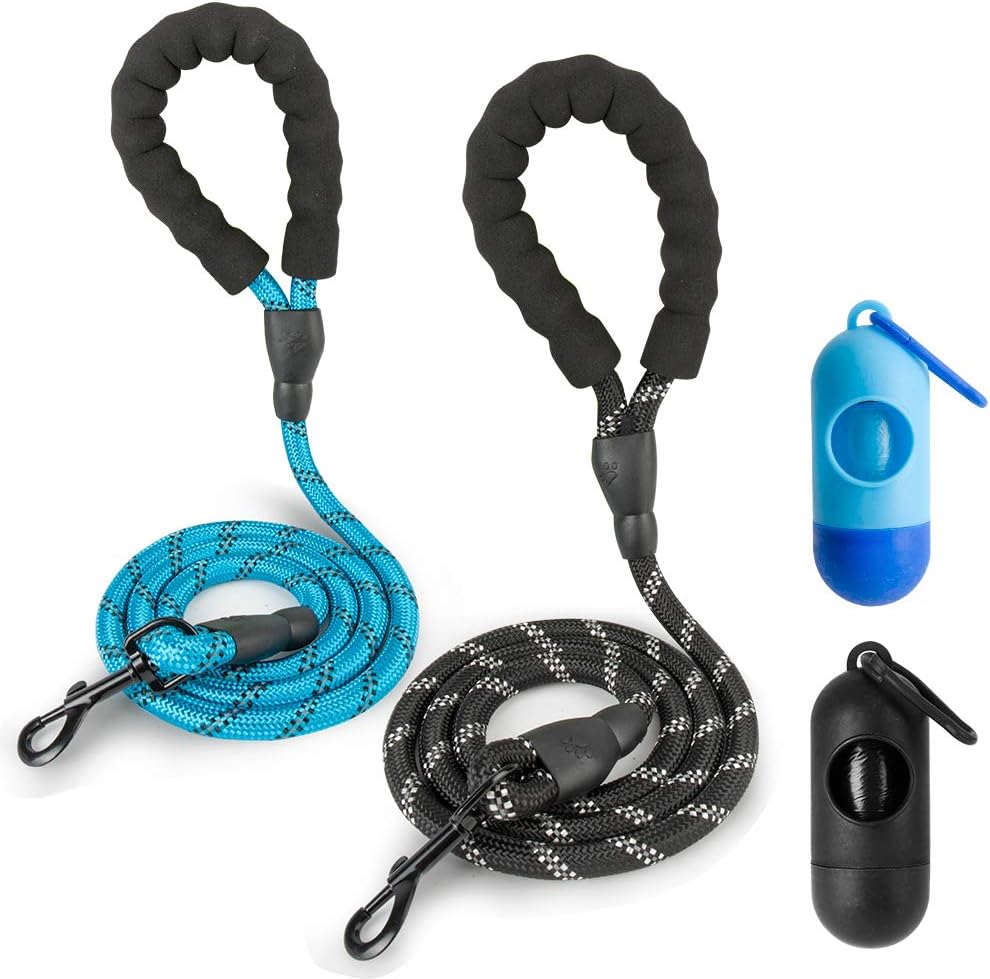 Guinzaglio Per Cani NOBBY 120 Cm - Impugnatura Morbida, 15 Mm, Colore Beige, Regolabile - Foto 2