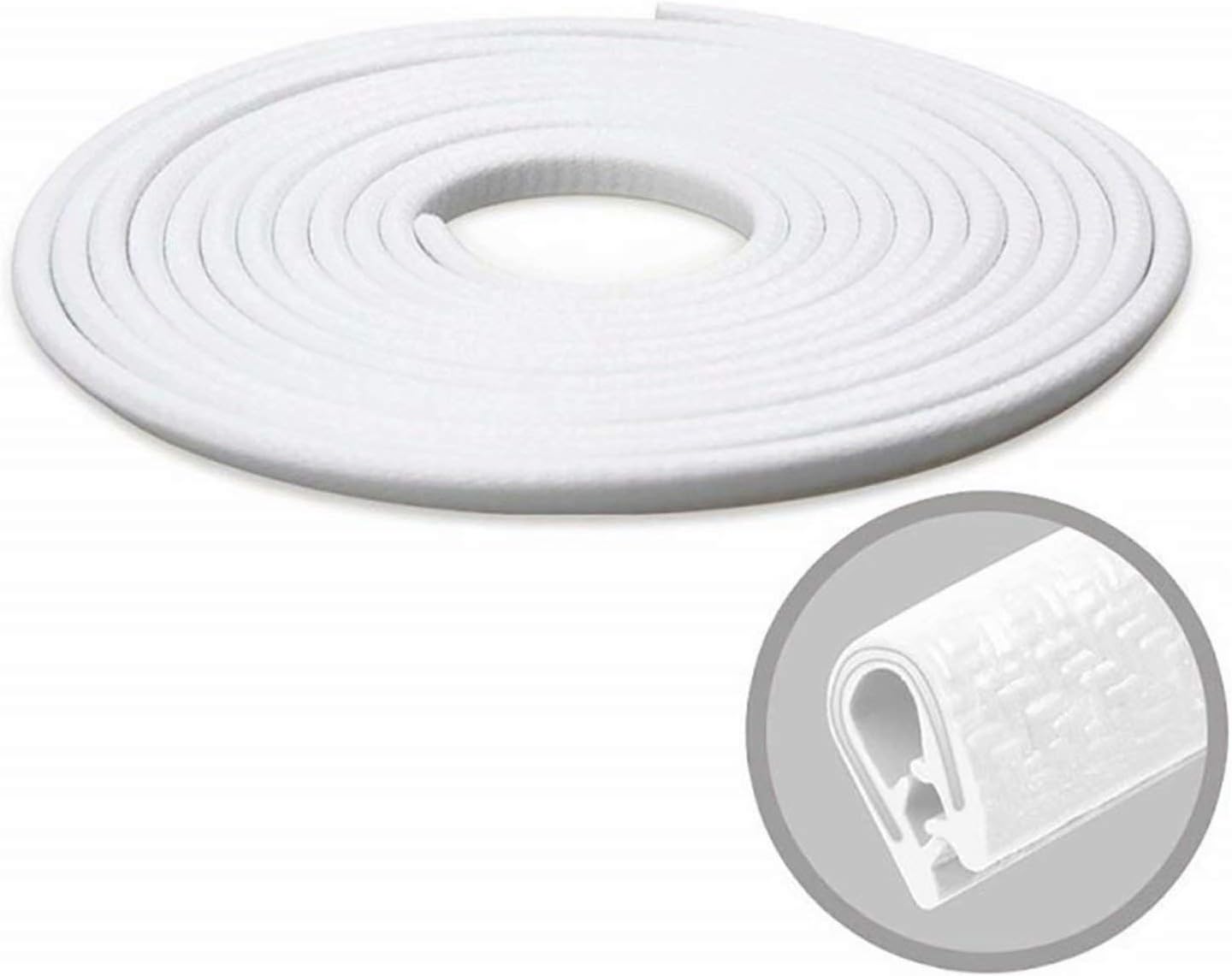 ZENHOX Car Door Edge Guards Strip U Shape Flexible Car Door Protector