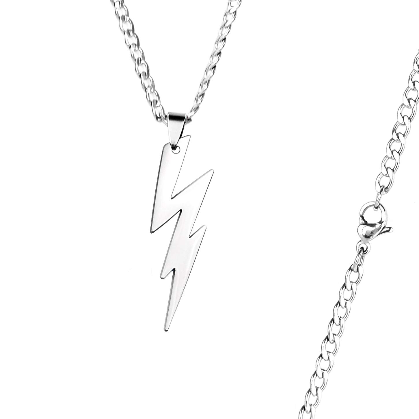 papapanda Flash Necklace Alloy with Silver Alloy Steel Chain