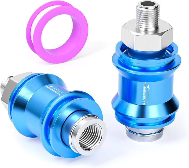 TAILONZ PNEUMATIC Tee Push-in Fittings 12mm OD 3 Way Plastic Pack of 10