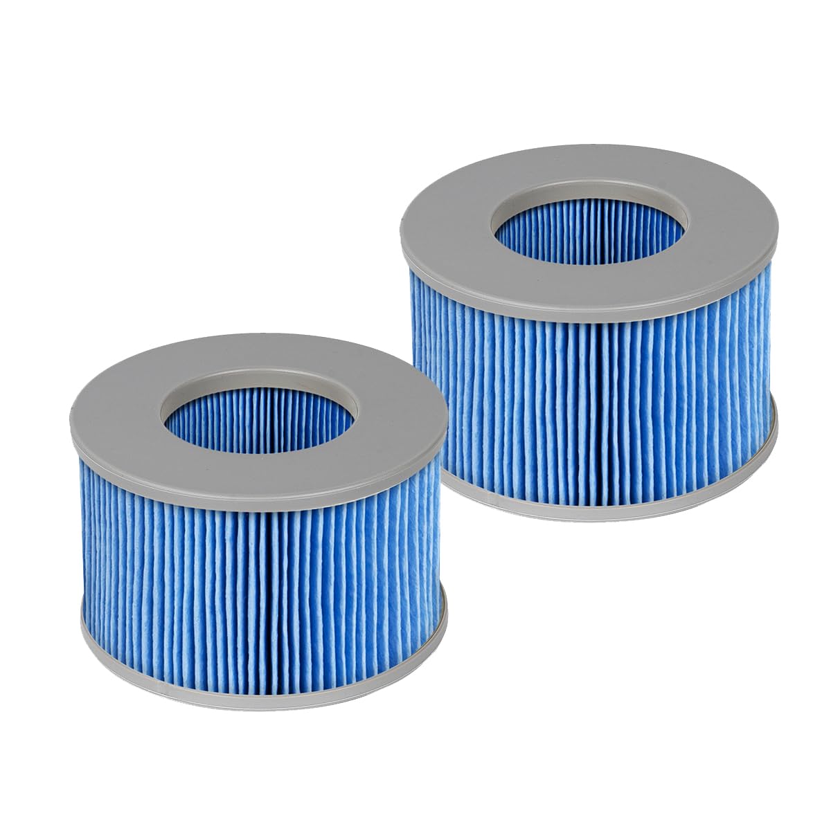 FFyan 2 Pack Spa Hot Tub Filter Cartridge for Mspa Spas & Spa Filter Cartridge Replacement Filter Cartridge Cartridge Pump for Water Filter Model from 2020 (Improved Edition)