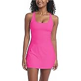Tennis Dress for Women Workout Dress with Built-in Bra & Shorts Pockets for Athletic Exercise Golf