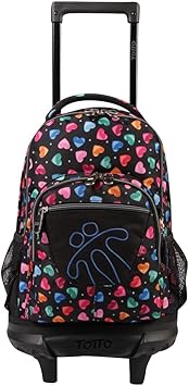 mochila con ruedas resma totto
