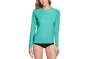 TSLA Women's UPF 50+ Long Sleeve Rash Guard Swim Shirts, UV Protection Sun Shirts, Regular-Fit Quick Dry Water Shirts