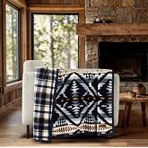 Pendleton Reversible Plush Throw 50" x 70" (Opal Vista)