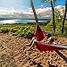 Bear Butt Double Parachute Camping Hammock, Red/Gray