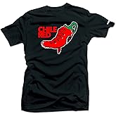 SNELOS Sneaker Matching Graphic Tee – Chile Red Inspired Streetwear T Shirt for Men