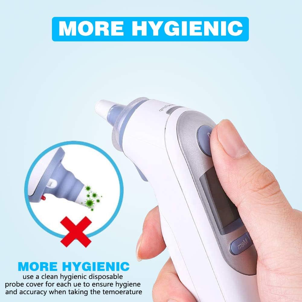 200 Pcs Ear Thermometer Probe Covers, Replacement Protective Caps,Refill Caps,Lens Filters for All Braun ThermoScan Models - Image 5