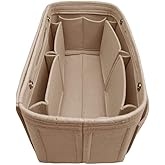 LEXSION Felt Purse Organizer Insert - Multi Pocket Bag in Bag Organizer Shaper