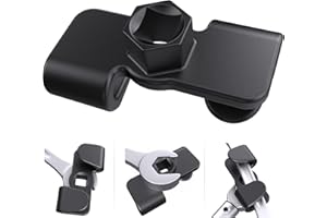 Anblak Wrench Extender for 1/2 Inch Drive Breaker Bars/21 mm Hex Drive, Universal Wrench Extension Tool Adaptor for Cheater Bar, Extend Wrenches Tool to Leverage over Stubborn Nuts，Bolts