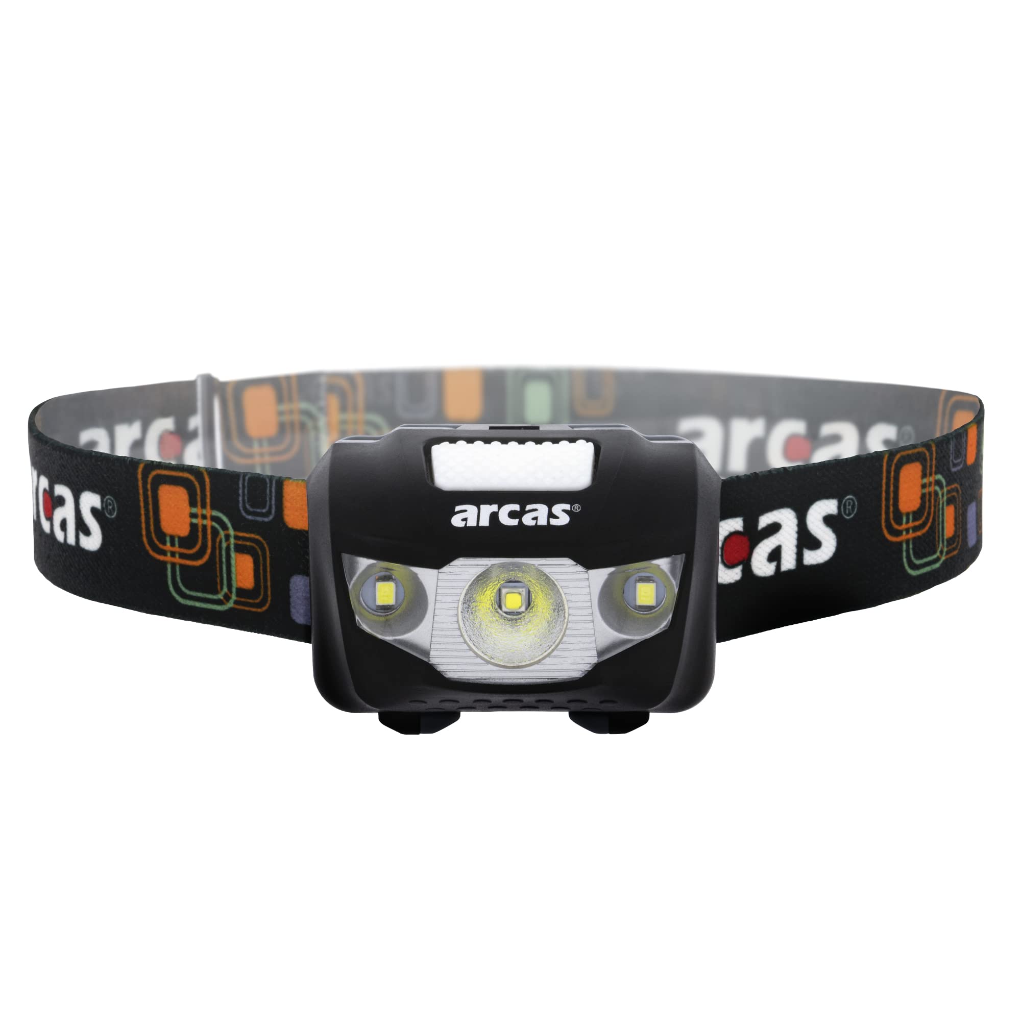 Arcas LED headlamp, Plastic, 30710014 5 W LED Headlamp