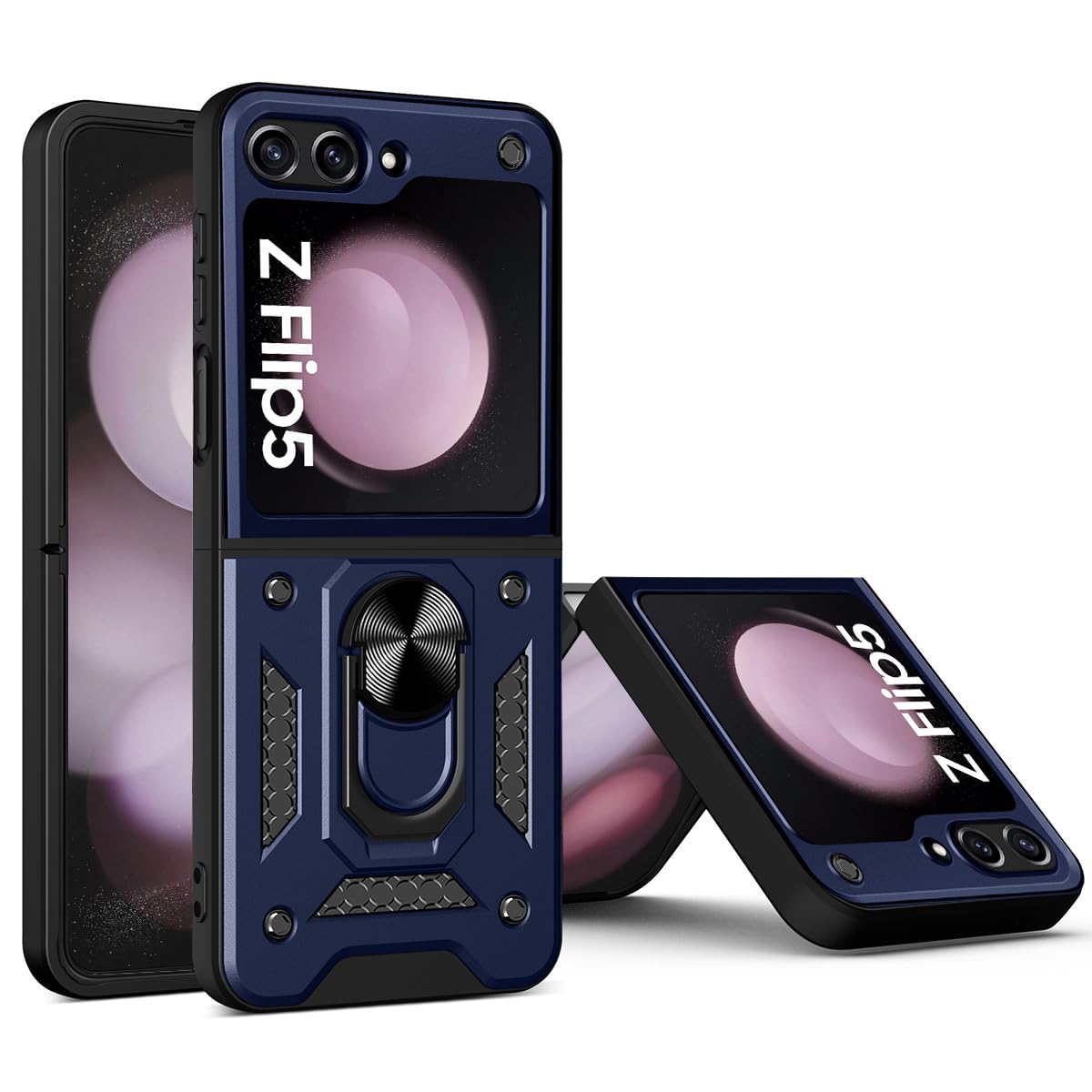 AICase for Samsung Galaxy Z Flip 5 Case with Ring
