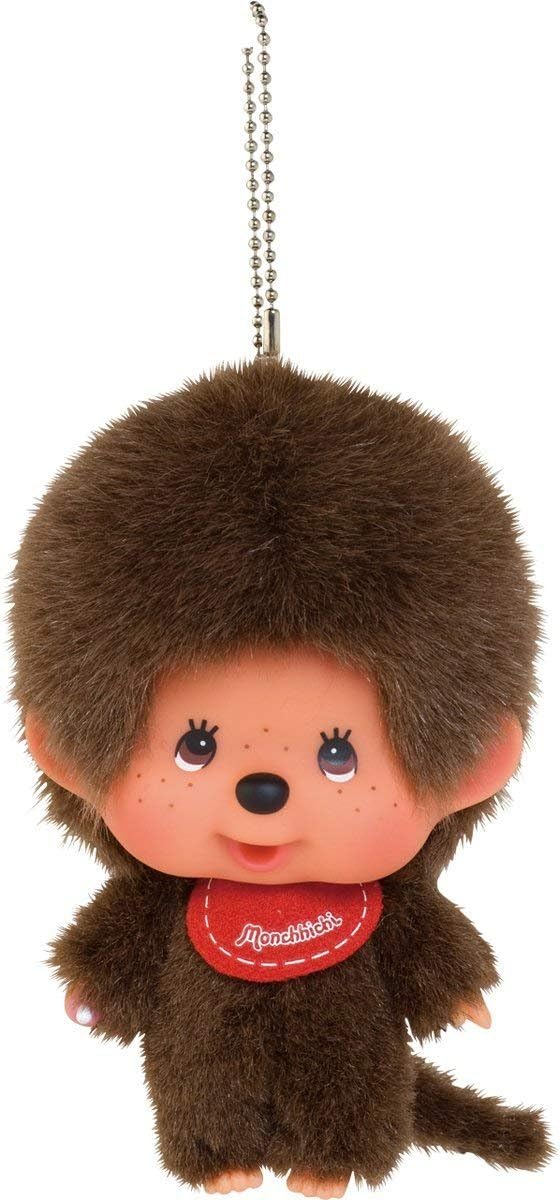 Monchhichi Sekiguchi Big Face Key Chain Boys 13cm