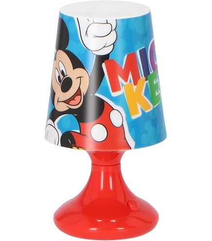 Disney Mickey Mouse Through The Years Table Sculptural Lamp