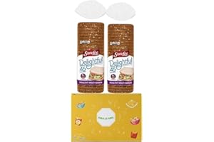 GENERIC Sara Lee Delightful Healthy Multi Grain Sandwich Bread, 20 Oz Loaf of Multigrain Bread - LOW CARB 45 Calories per Slice (PACK OF 2 Bundled By Duka La Aina)