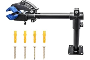 Energymax Bike Repair Stand Bench Mount Home Bike Stand for Maintenance Bike Clamp Workbench Work Stands Bicycle Repair Rack for Road Mountain MTB Bikes