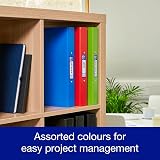 Oxford A4 Ring Binders 3 Pack Glossy Red Green Blue 40 mm Spine view 6