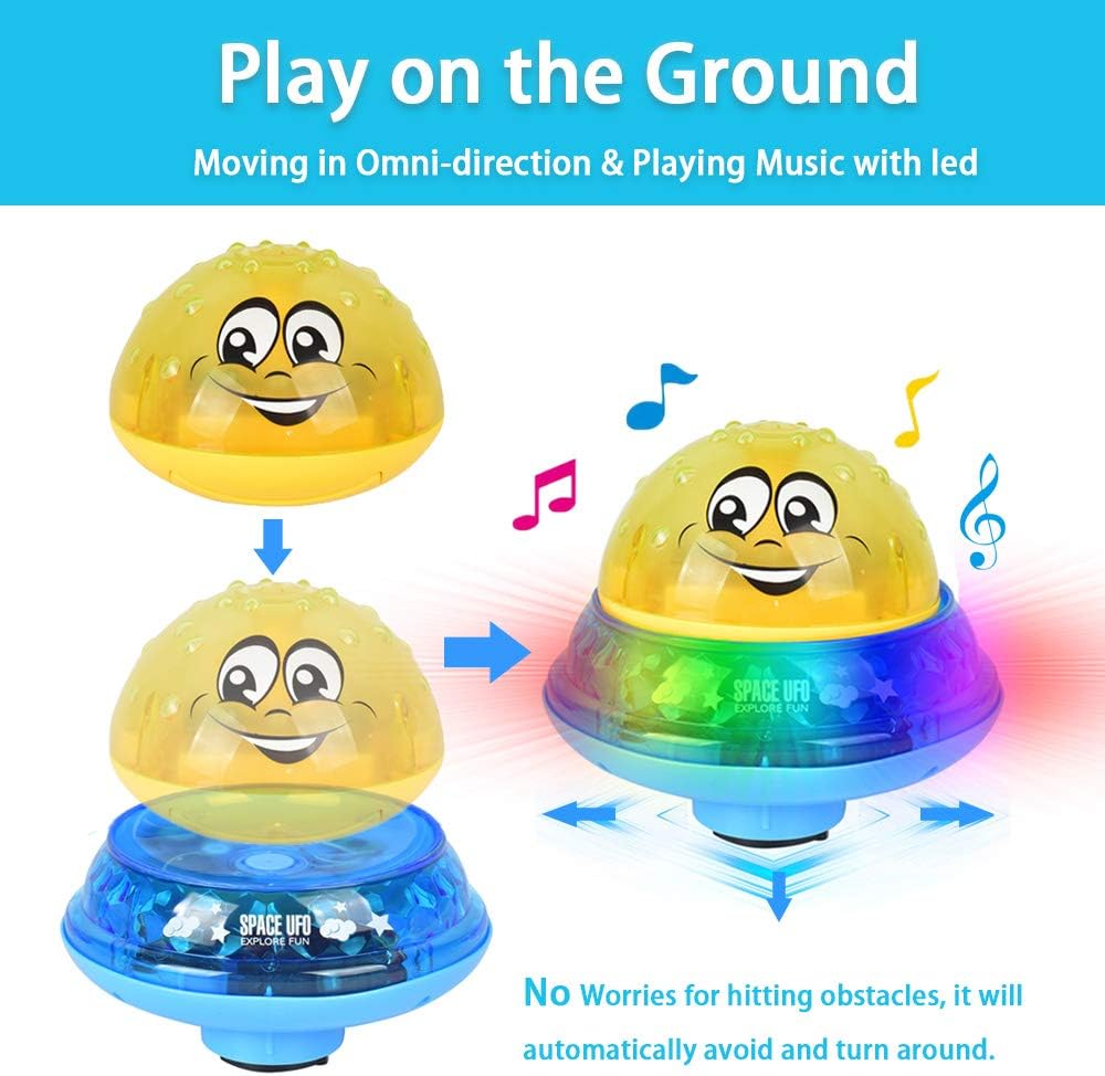 water spray space ufo