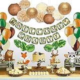 Sweet Baby Co Woodland Baby Shower Decorations Animals Theme