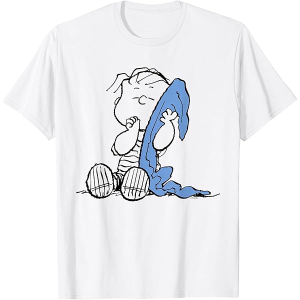 Amazon.com: Peanuts - Linus Snoopy Snooze T-Shirt : Clothing