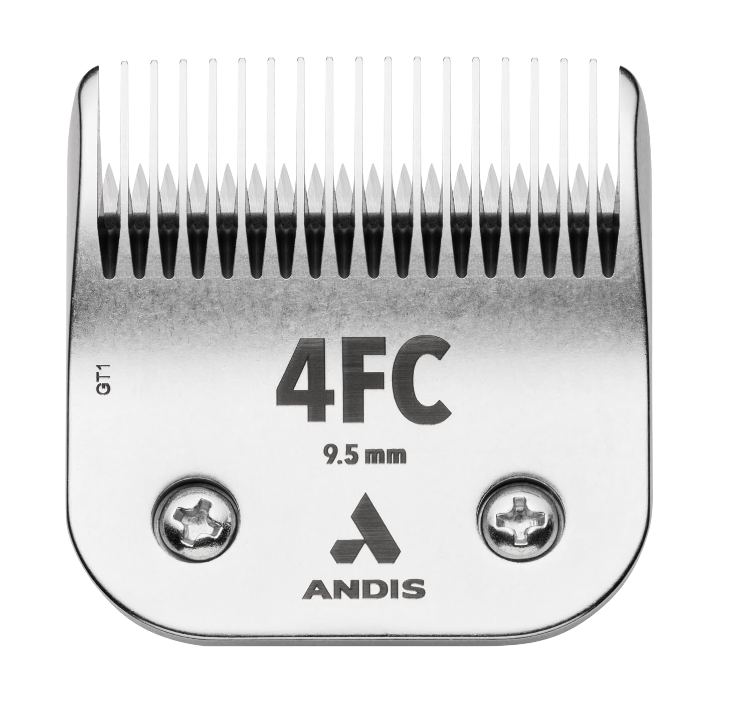 Photo 1 of Andis 72615 Ultra Edge Detachable Dog Clipper Blade – Carbon-Infused Steel, Long-Lasting Sharp Edges with Deep Teeth, Removes Hair 3/8-Inch (9.5 mm) - Fits AG, AGC, BDC Models - Size-4 FC, Chrome