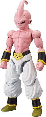 BANDAI Dragon Stars Majin Buu Final Form Figure 17cm Articulated view 3