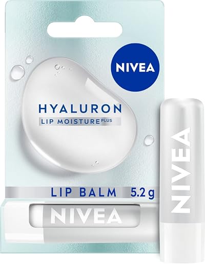 NIVEA Hyaluron Moisture Plus Lip Balm 5.2g Ultra-Light Lip Balm Stick