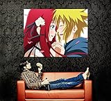 XV2221 Naruto Namikaze Minato Kushina Uzumaki Anime Manga Art HUGE GIANT Wall Print POSTER
