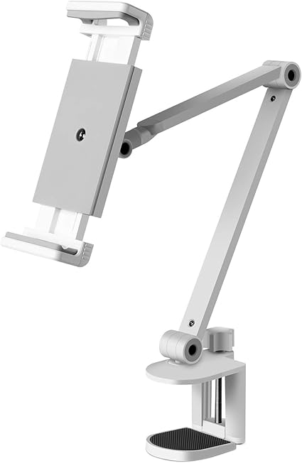 Amazon Kasaqua Ipad タブレット アームスタンド クランプ式 ホルダー 360度回転 アルミ製 13インチまで対応 モニターアーム モニタアーム タブレットアーム マルチスタンド 液晶モニターアーム Ipad10 5 Ipad11 Ipad12 9等に対応 寝ながら スマホ スタンド アーム