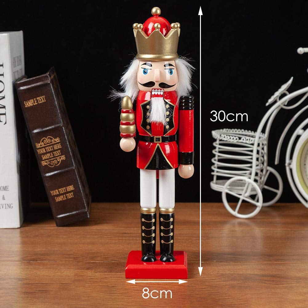 Decorazioni Natalizie Pendenti.3 Pezzi Di Decorazioni Natalizie Schiaccianoci Soldati Di Legno 30cm Stagno Soldato Decorazione Appeso Albero Di Natale Ciondolo Burattino Bambola Pendente Re Delle Nevi Tradizionale Ifgf Org Au