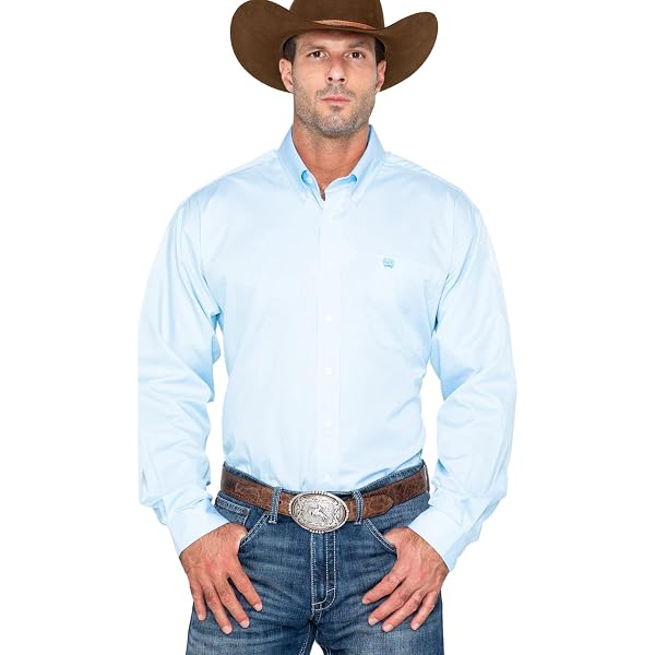 ARIAT Men's MNS Team Whitt Classic Long Sleeve Shirt – Rugged Casual Fit | Embroidered Detail - View #5