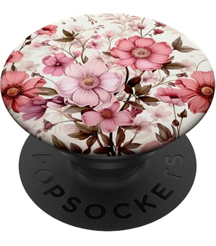Sakura Kirschblüten PopSockets Handy-Griff – Japanisches Blumen Design, Austauschbarer PopGrip Für Handys