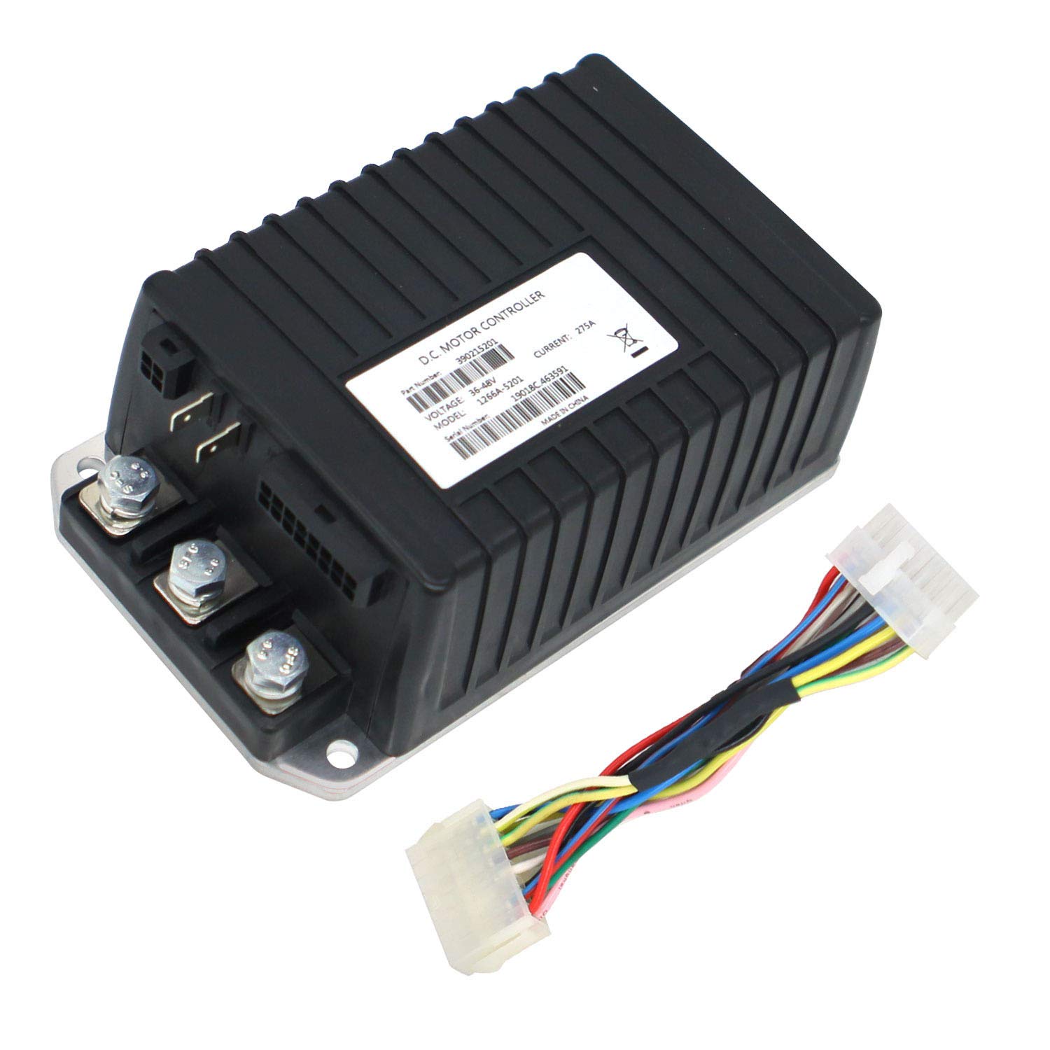 none-branded Noton Parts 1266A-5201 1510A-5251 275A 48V Golf Cart Motor Controller 1510A-5250 019565-01 Fits for Club Car Electric 2001-Up IQ System Golf Cart