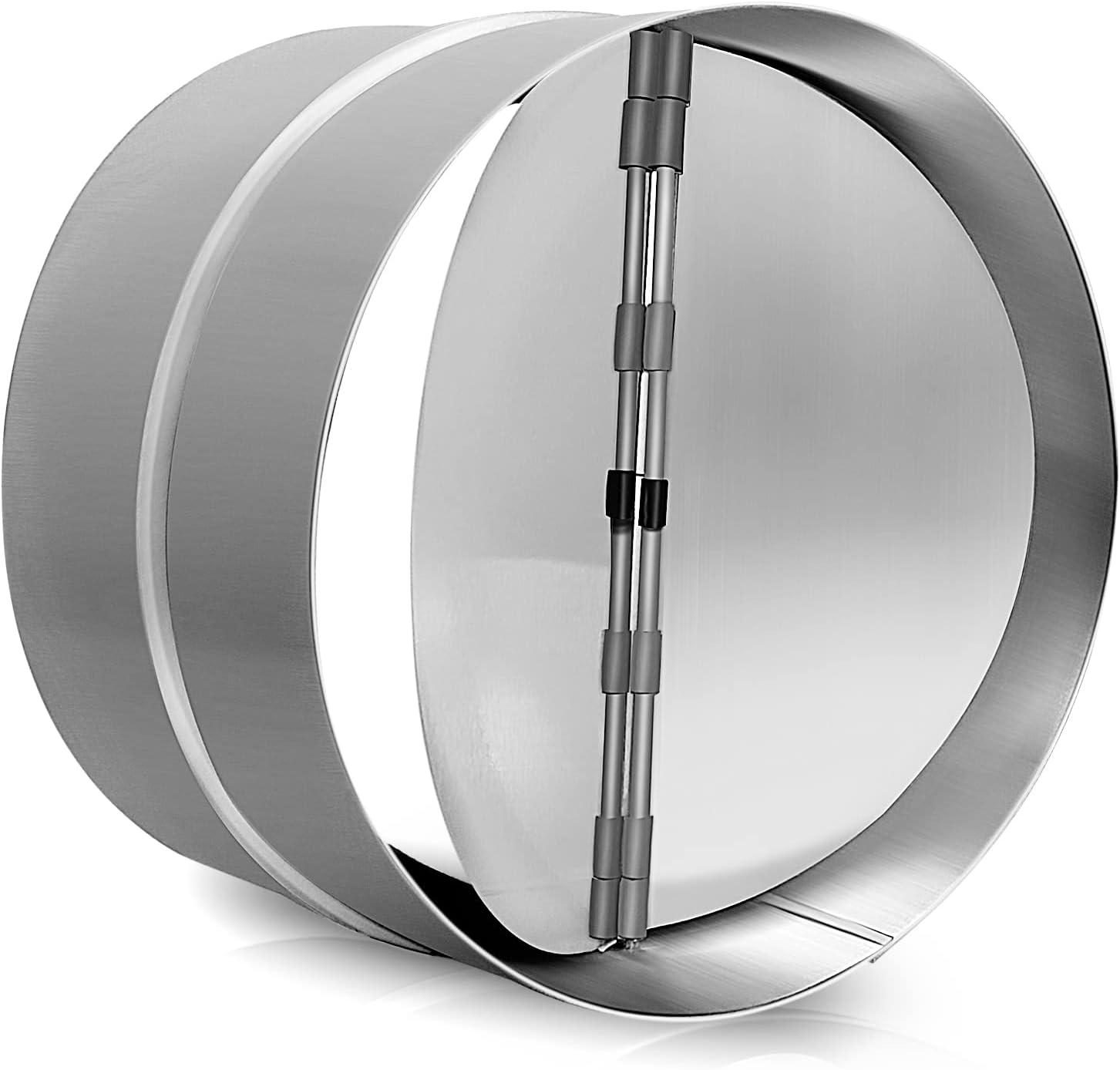 Draft Stoppers - 6 Inch Backdraft Damper, Draft Blocker Draft Stopper, One-Way Airflow Ducting Insert, Inline Fan Vent Deflector