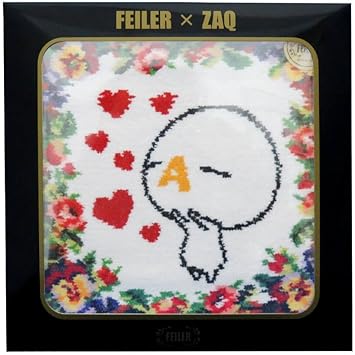 Amazon Co Jp Feiler Zaq コラボハンカチ グリーン 文房具 オフィス用品