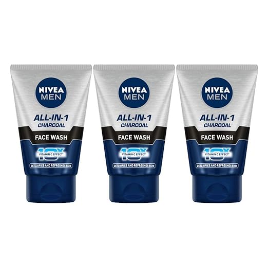 nivea black charcoal face wash