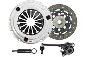 ClutchMaxPRO Heavy Duty OEM Clutch Kit with Slave Cylinder Compatible with 2009-2014 Cube MR18DE 2007-2019 Sentra MR20DE MRA8DE 2007-2012 Versa 1.8L 2.0L (CP06055HDRWS-CK)